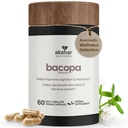 AKSHAR Ayurveda - Bacopa 500mg Suplement Brahmi, System odmładzania, Bacopa Pigułki do wspierania funkcji kognitywnych dla dorosłych, Wegan okrucieństwo Wolny Bacopa Monnieri (60 Hrabia)