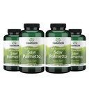 Swanson Saw Palmetto - Herbal Supplement Promotion Mężczyzna Prostate Health Support - Natural Hair Supplement & Urnary Health Supplement (540 mg 250 kapsułek) (4 opakowania)