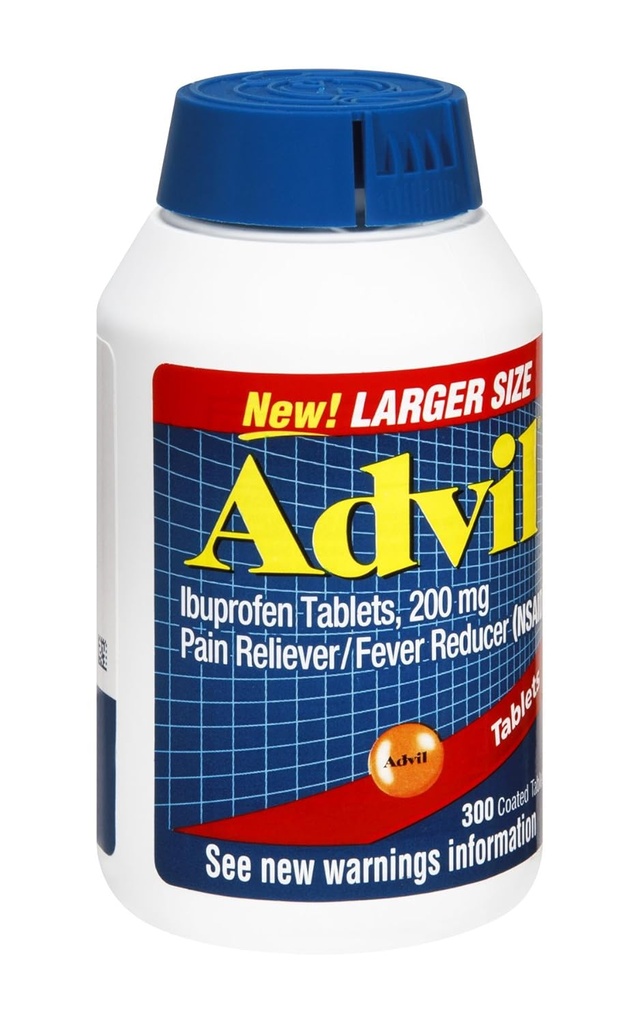 Advil Ibuprofen 200mg tabletki powlekane, 300 CT (opakowanie po 3)