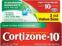 Cortizon- 10 Plus Maksymalna siła Przeciw-Itch Creme 2 oz (Opakowanie po 2)