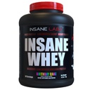 Szalony Labz Szalona Serwatka, 100% Muscle Building Serwatka Protein, Post Workout, BCAA Amino Profil, Mass Gainer, Mączka Wymiana, 5lbs, 60 Srvgs, (Tort urodzinowy)