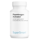 Supersmart - Plasminogen Activator (Advanced Formula) - z Pterostilbene, Nattokinaza, Serrapeptaza, OPC - Wysokiej mocy suplement przeciwutleniający 124; Non-GMO & Gluten Free - 60 Opóźnione uwalnianie kapsułki