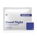 Good Night Patches TIV124; Vibrants Natural Sleep Patch TIV124; Refill Pack - 28 Bio- Frequency Patches for Sleep