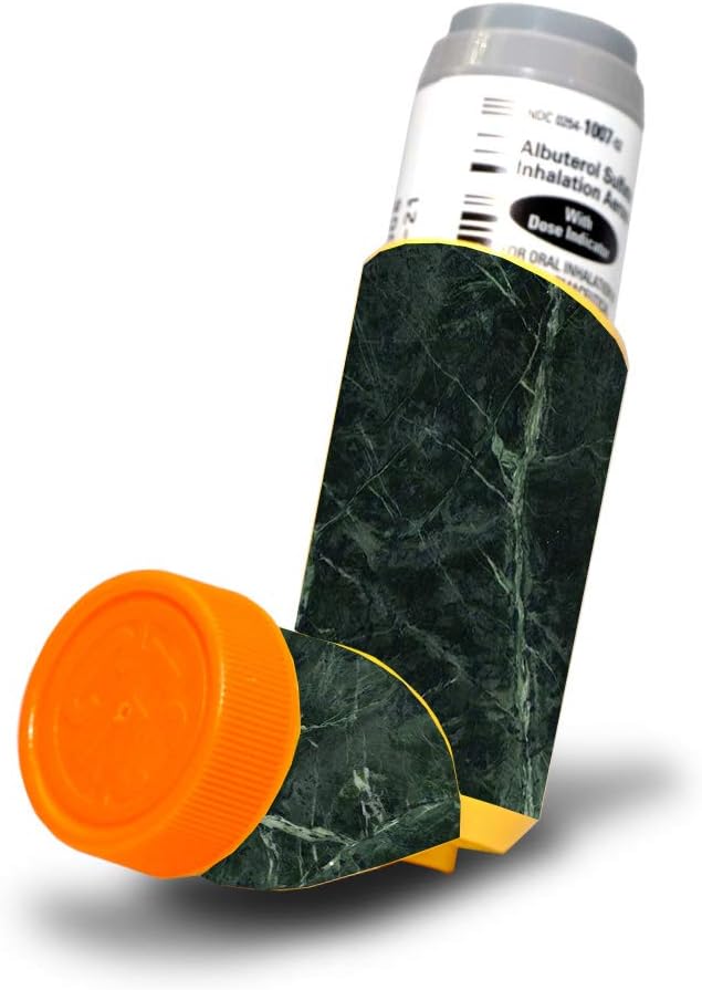 MightySkins Skóra dla Proventil HFA Asthma Inhaler - Grunge Marble Sign 124; Ochrona, Trwały i Unikalne Okładka dekal vinyl 124; Łatwy do zastosowania, Usuń i zmienić style 124; Made in USA
