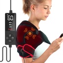 Createrrill Ramię Ogrzewanie Pad z Masażerem na Ramię Ból Relief głębokie Tkanka, Masaging Ogrzewanie Pad Elektryczne na Mrożone Ramię, Bursitis Ramię Artis, Tendonitis, Rotator Cuff Pain Relief