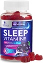 Gummie senne z Melatonin 12 mg - Dodatkowa siła Witamina senna Gummy, Naturalny Gummy melatoninowe, Sporadyczne wsparcie snu dla dorosłych, Wegan, Non-GMO, Gomitas para Dormir - 60 Gummies