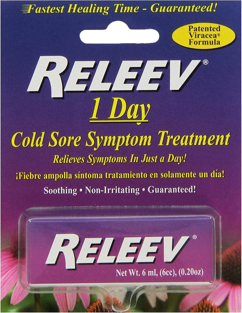 Releev 1 dzień zimny ból Leczenie objawowe, 6 ml (0,20 oz)