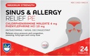 Rite Aid Sinus & Allergy Relief PE Tablets, Maximum Strength - 24 Hrabia 124; Antihistamine and Nasal Decongestant 124; 4 Hour Allergy Medication According 124; Allergy and Congestion Relief