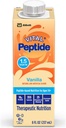 1.5 Cal, 24 Count, Complete, Balanced Nutrition Formula for Ages 14 + with GI Conditions, z 16 g Białko i prebiotyki, do żywienia jamy ustnej lub rury, Vanilla, 8- fl- oz Carton