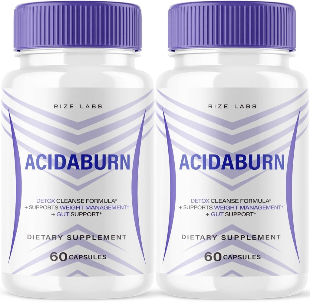 (2 opakowania) Acidaburn kapsułki, Acidaburn Advanced Pill for Healthy Weight Loss, Acidaburn Active Lifestyle for a Better Life, Acidaburn Maximum Strength Formula, Acidaburn Recenzje (120 kapsułki)