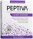 Peptiva 26 Miliard CFU Probiotic and Sleep Support - Klinicznie zwalidowane Multi- Strain Probiotic - Lactobacillus and Bifidobacterium, Melatonin - 30 Count