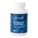 BRAINMD Dr Amen Uwaga Wsparcie - 90 Kapsułki - Promotes Mental Focus & Impulse Control - Gluten Free - 30 Służenia