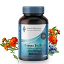 Diamond Eye Health - Natural Vitamin for Complete Eye Support - Healthy Eye Vitamin - Eye Health Vitamin to Help Reserve Aging Eyes - Wegan, Gluten- Free, Dairy-Free - (90 hrabia)