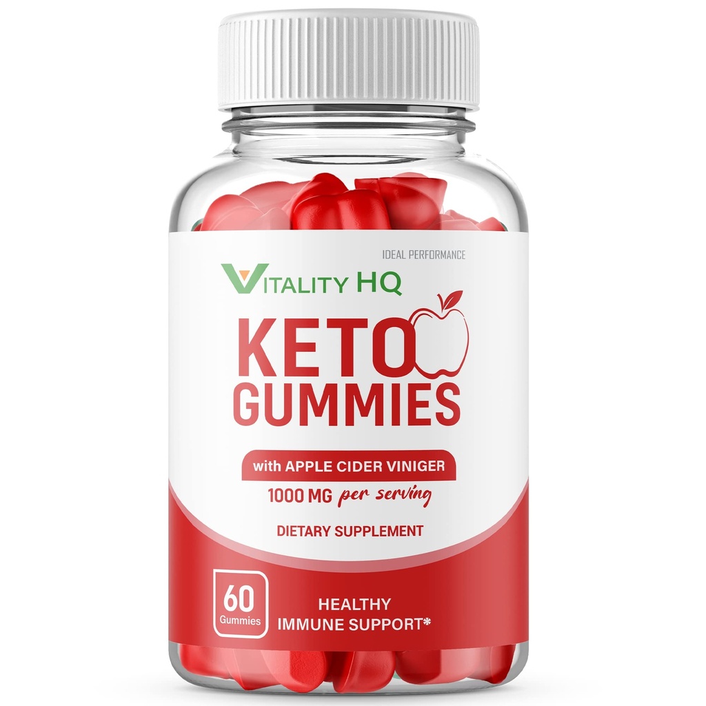 IDEAL Wydajność Witalność HQ Ketos Gummies Witalność Ketos ACV Gummies Witalność ACV Gummie Witalność Ketos Gummies (60 Gummies)