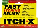 788802 Tube Anti- Itch Itch X Gel 1.25oz Ilość 1 jednostki przez Ascher, B.F. &...