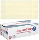 Dynarex Rana zamknięcia paski - sterylne, Zapewnia sterylne wsparcie dla małych cięć i skóry z szwy, Stitches, & Staples and Aftercare, Biały, 1 / 4 "x 3" - 1 Pudełko 50 Paski