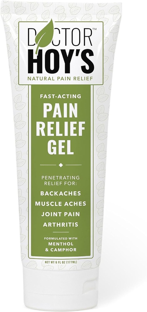 DOCTOR GOY Natural Pain Relief żel, Chorobowy Arnica antyzapalny żel na zapalenie stawów, bóle stawów i cieśniny mięśniowe - Czysty, bezpieczny i skuteczny ból
