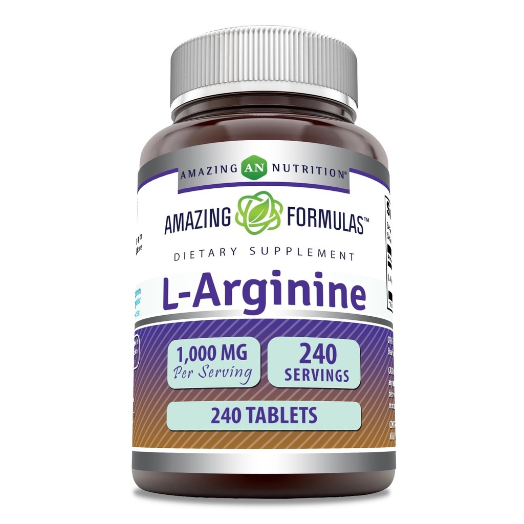 Amazing Supples L- Arginine 1000mg Tablets