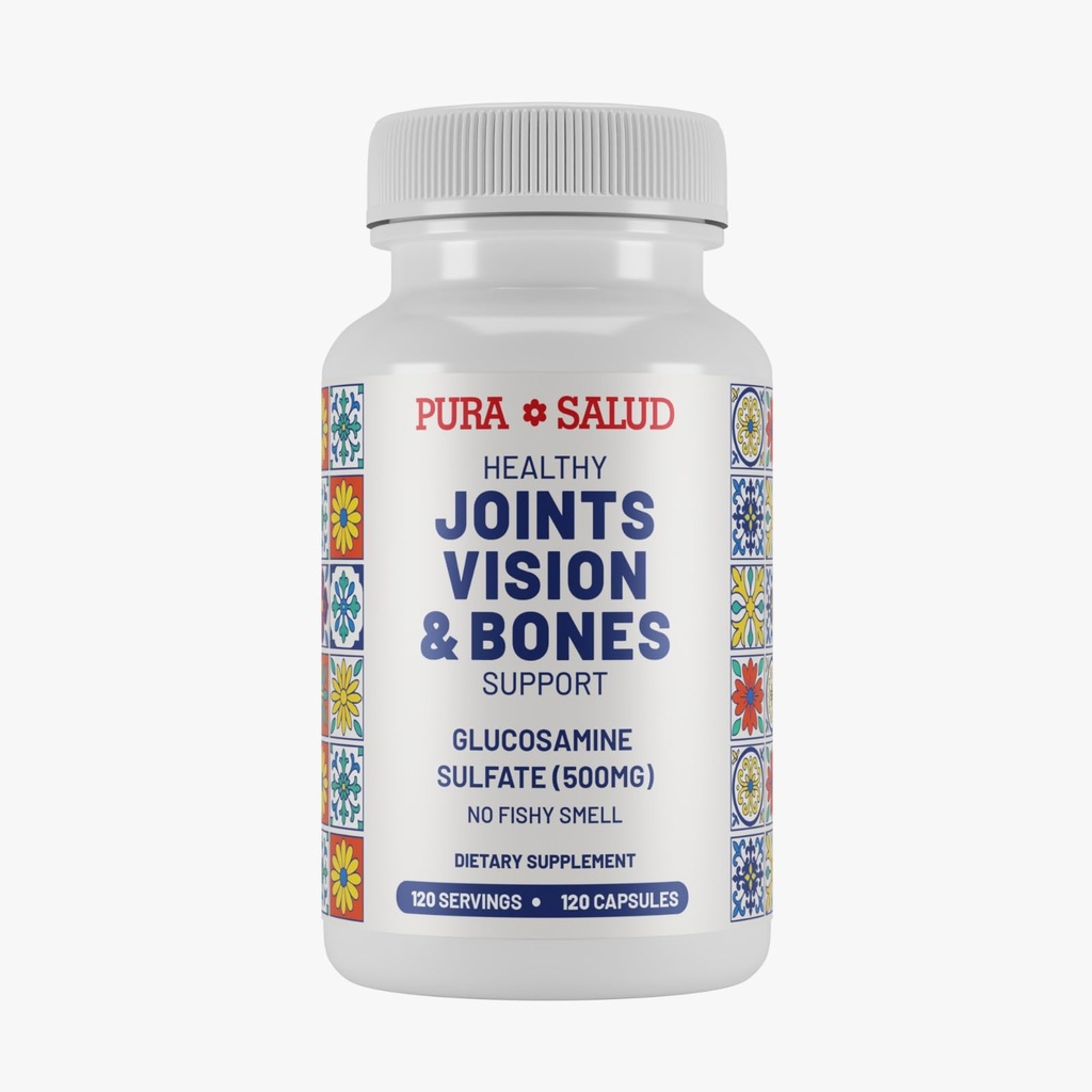 Basic Brands Pura Salud Pureflex Glukozamina Siarczan 500mg, 120 liczenie (opakowanie po 1)