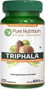 Pure Nutrition Triphala Extract 700mg - 60 Caps (Extract Equiv. to 1900mg Triphala Fruit Powder) Non GMO Yellow 124; Once Daily Yellow 124; 60 Days Supply.