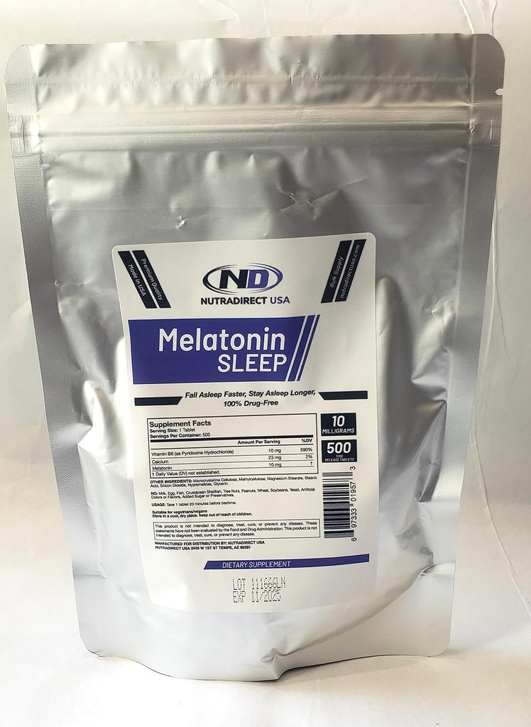 NutraDirect Melatonina 10 mg