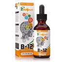 Witamina B Complex Liquid Drops z szybką absorpcją - Super B Liquid Complex Vitamin B2, B3, B5, B6 & B12 - Natural Energy Boost, Mental Focus & Zdrowy system immunologiczny