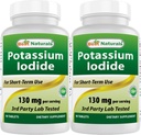 Najlepsze Naturals Potasu Jodide 130 mg na Serving - Suplement diety, 90 Tabletki (2)
