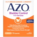 AZO Bledder Control z Go- Less Daily Supplement España 124; Pomaga zmniejszyć sporadycznie Pilny, wyciek z powodu śmiechu, kichania i ćwiczeń fizycznych † † † † 124; 72 Kapsułki