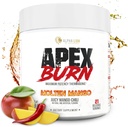 ALPHA LION Apex Utrata masy ciała suplement, Workout w proszku, Naturalne termogeniczne Calorie Burner, Tłuszcz Utrata wsparcia, Energia i Focus, Optymalizacja składu ciała (21 Słupki, Soczyste Mango-Chili Flavor)