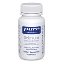Czyste enkapsulacje Selenium - 200 µg - dla zdrowej funkcji komórkowej, układu immunologicznego i przeciwutleniacza Defenses - Suplement mineralny - Vegan & Gluten Free - 60 Kapsułki