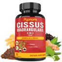 Ekstrakt Super Cissus Quadrangularis Kapsułki z Boswellia, Guggul, Turmeric, Pepper