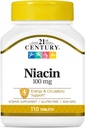 21. Century Niacyna Tabletki, 100 mg, 110