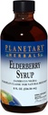 Planetarne zioła Syrop Elderberry, 8 fl oz (236.56 ml) Szkło