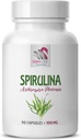 niebieski spirulina kapsułki - spirulina niebieski - SPIRUILINA 500MG - spirulina tabletki - spirulina i chlorella proszek organiczny, Spirulina Herbal Suplementy, energia bity spirulina chlorella tabletki 1butelka