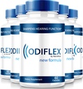 NutraRize (5 opakowań) Odiflex kapsułki, Premium Formuła zdrowia ucha, All- Natural Supplement to protect the Inner Ear, Oficjalne tabletki wsparcia słuchu, Odi Flex Recenzje (300 kapsułki)