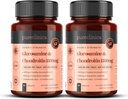 pureklinica 1500mg glukozamina HLC i Chondroitin x 360 tabletek (2 butelki po 180) - 12 miesięcy dostaw. Najbardziej skuteczne i bioaktywne: Chondroitin 90%, Glukozamina HCL 83,1%