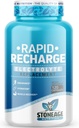 Electrolyte Pills - 120 Kapsułek - Wsparcie dla zespołu POTS, Tabletki Solne - Suplementy Keto Electrolytes, Szybkie nawodnienie, Endurance, Odwodnienie - GMO & Gluten Free