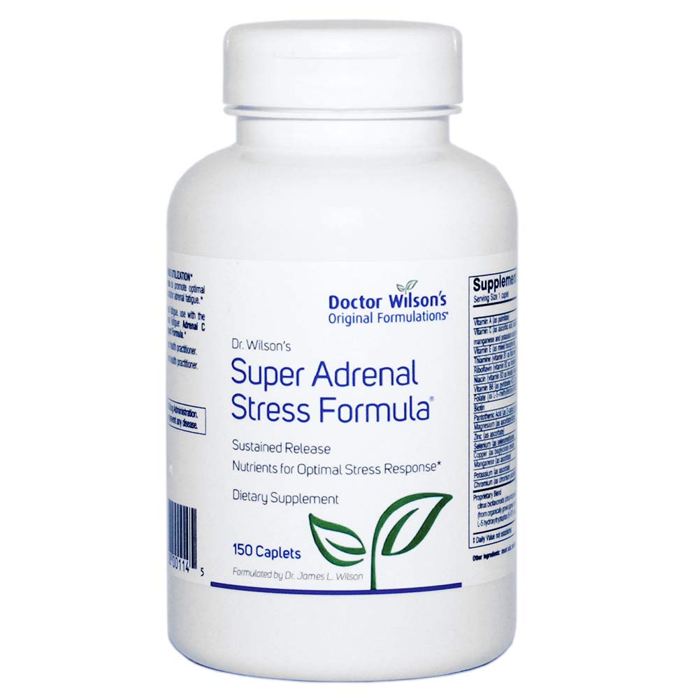 Doctor Wilson's Original Formulations Super Adrenal Stress Formula 150 caplets Adrenal, HPA Axis, Fatigue, and Energy Support