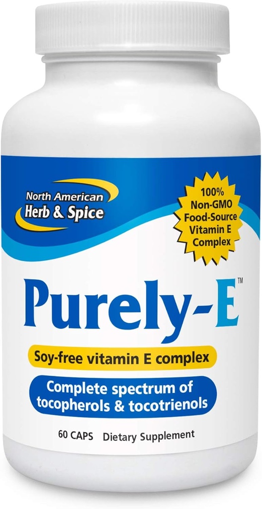 North American Herb and Spice, Purely- e Gel- Kapsułki, 60- Count