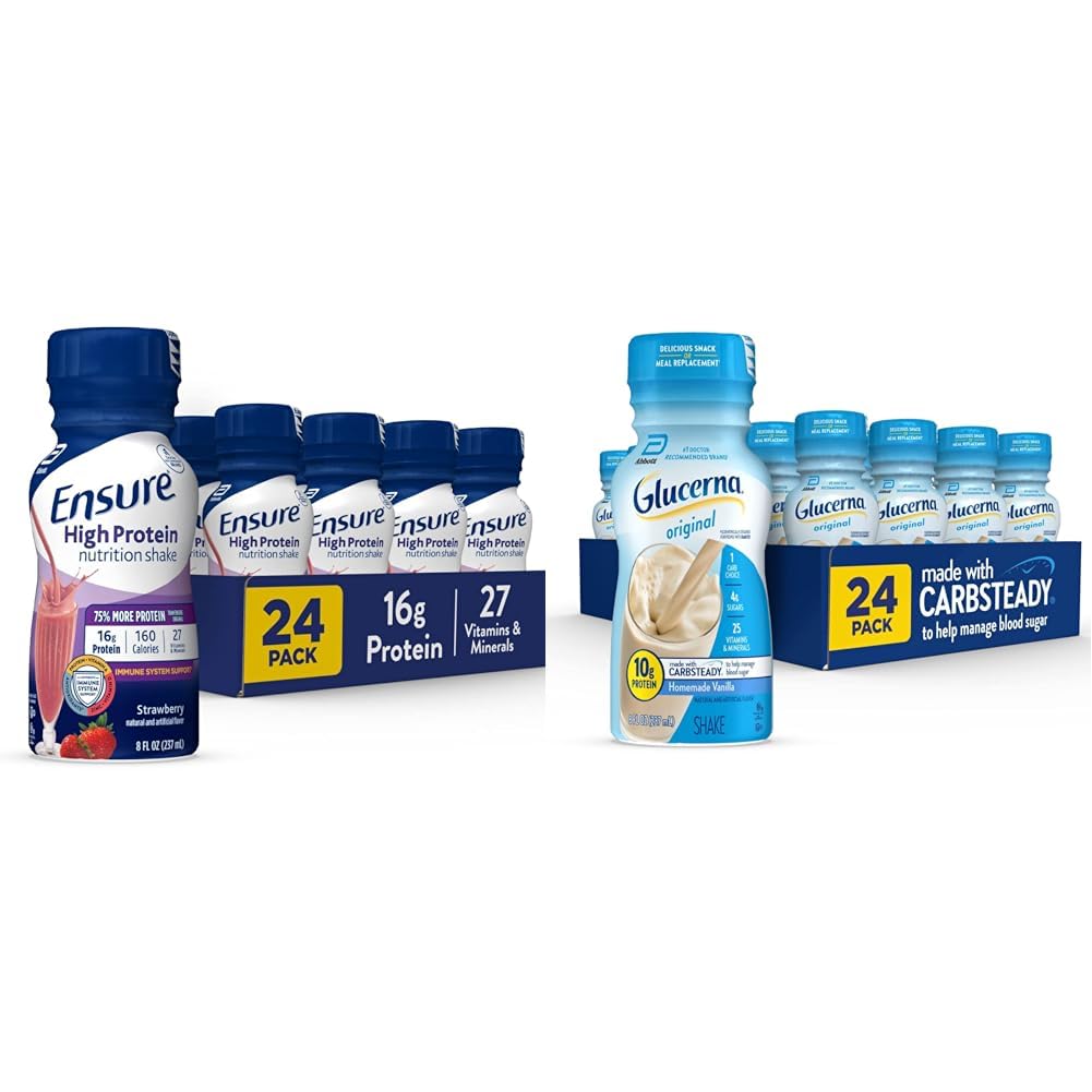 Zapewnić wysoki poziom białka odżywczy wstrząsnąć 24 Pack & Glucerna Cukrzyca Cukru Cukru Cukru Cukru Cukru 24 Count