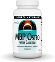 Źródło Naturals MBP Osteo z wapniem, zaawansowane wsparcie gęstości kości *, 90 tabletek