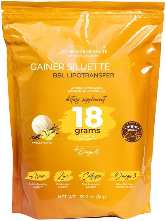 MI NUEVA SILUETA Protein My New Silhouette Gainer Sweet Vanilla lody Flavor
