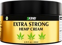 5kind Extra Strong Hemp Cream 6.76 fl oz- Maksymalna wytrzymałość - Natural Soothing Relief Joint Cream - Muscle Rub for Lower Back, Joints, Neck, Knees & Shoulders