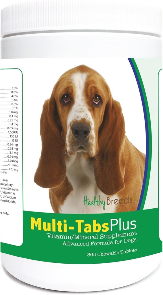 Healthy Breeds Basset Hound Multi- Tabs Plus tabletki do żucia 365