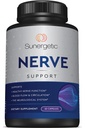Premium Nerve Supplement Supplement - z kwasem lipidowym alfa (ALA) 600 mg, acetylo- L- Karnityną (ALC) i benfotiaminą - Nerve Supplement Formuła dla zdrowego cyrkulacji, Stopy, Ręce i Toes - 60 Kapsułki