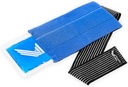Pakiet na lód wielokrotnego użytku dla urazów z opakowaniem przez Kinetic Labs - Hot and Cold Pack dla urazów z pasem - Pasek na lód dla Hip Back Shoulder Neck Head Chirurgia kolana (Duży)