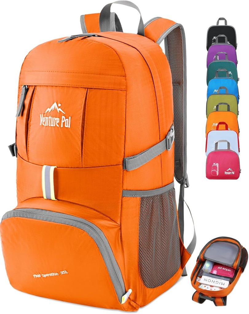 Venture Pal 35L Ultralight Lekkie Packable Foldable Travel Kemping Turystyka Outdoor Sports Backpack Daypack