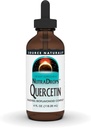 "Source Naturals NutraDrops Quercetin, Sezonowy Kompleks Bioflavoniond * - 4 oz"