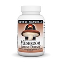 Źródło Naturals Mushroom Immune Defense, Potężny Mushroom Immune Support *, 16 Mieszanka Complex - 60 Tabletki